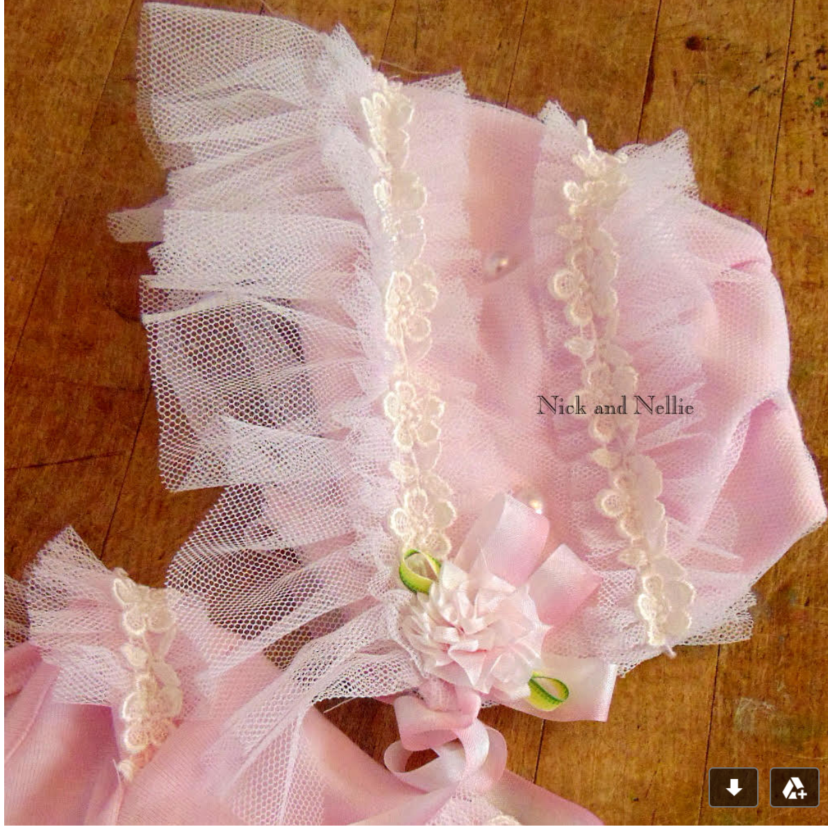 Sugar Gown and Bonnet Set